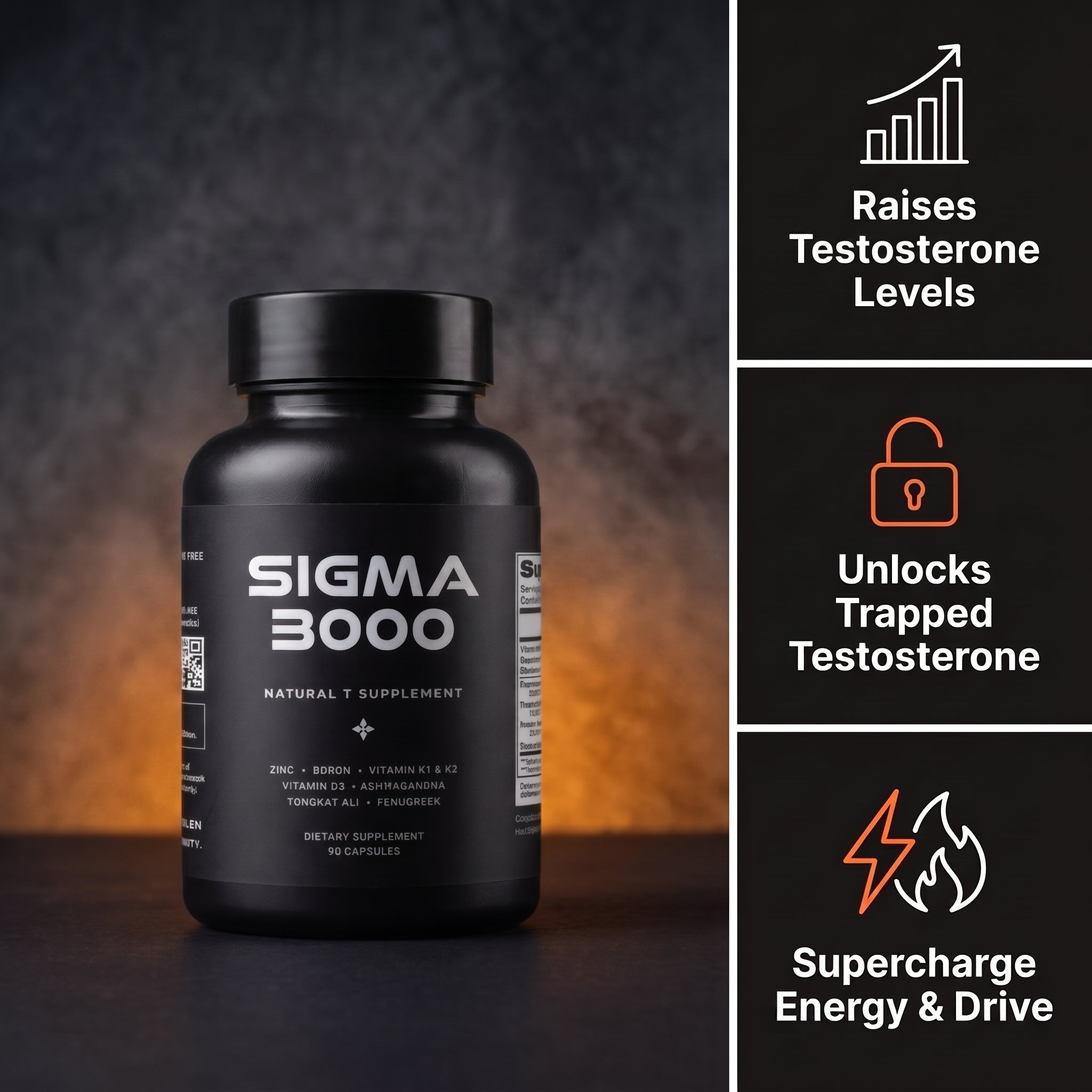 SIGMA3000® NATURAL TESTOSTERONE SUPPORT