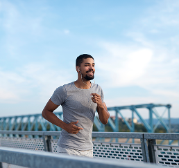 Healthy daily wellness routine