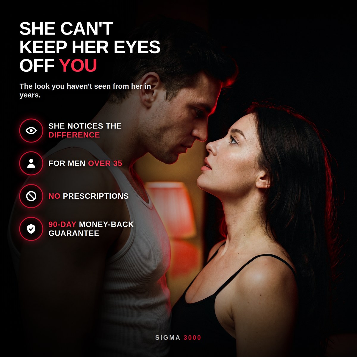 She can't keep her eyes off you. The look you haven't seen from her in years